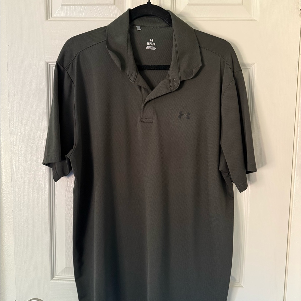 Under Armour Men's Polo Shirt - Dark Gray